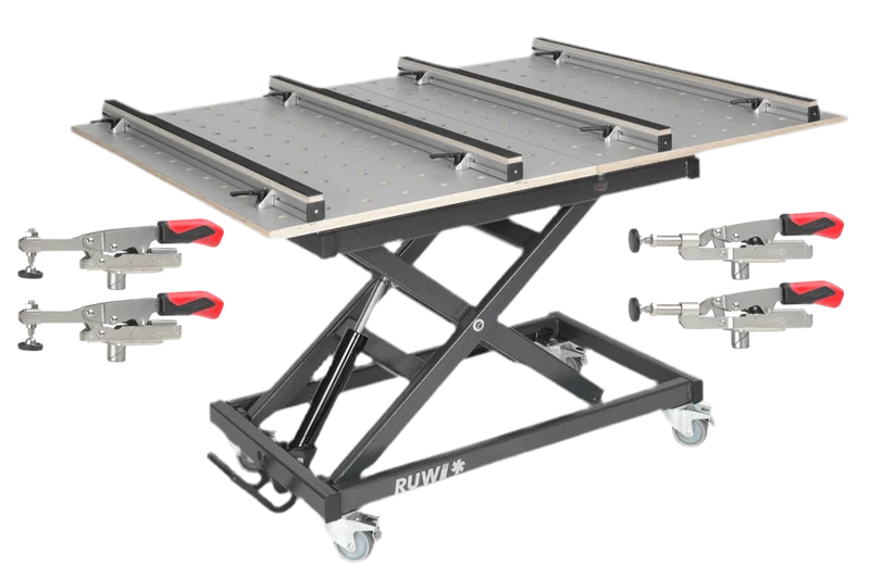 RUWI Hubtisch Premium Spanntechnik Paket