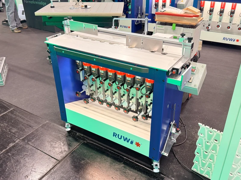RUWI Frästisch Premium – Vorführmaschine mit 10 Motoren