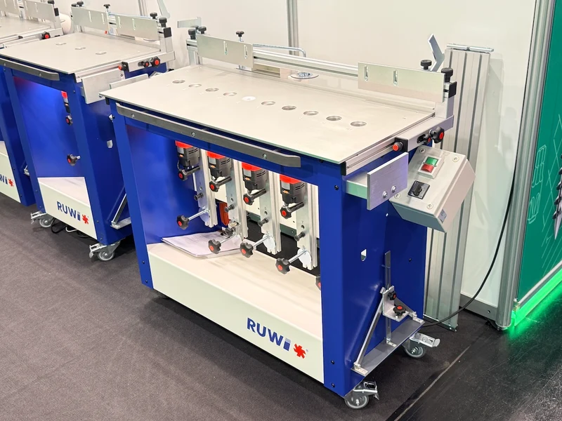 RUWI Frästisch Premium – Vorführmaschine mit 5 Motoren