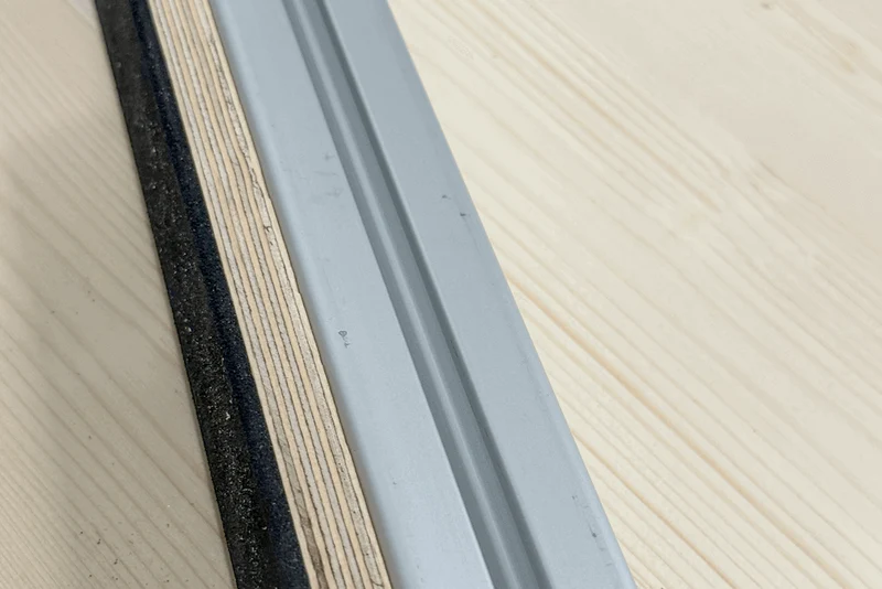 RUWI Auflageschiene 80 cm – B-Ware mit leichten Kratzern