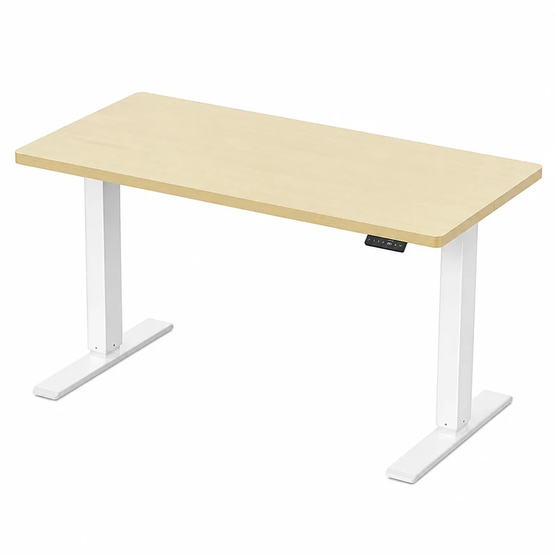 Elektrischer Höhenverstellbarer Schreibtisch 160x60 cm mit Memory-Funktion und Haken