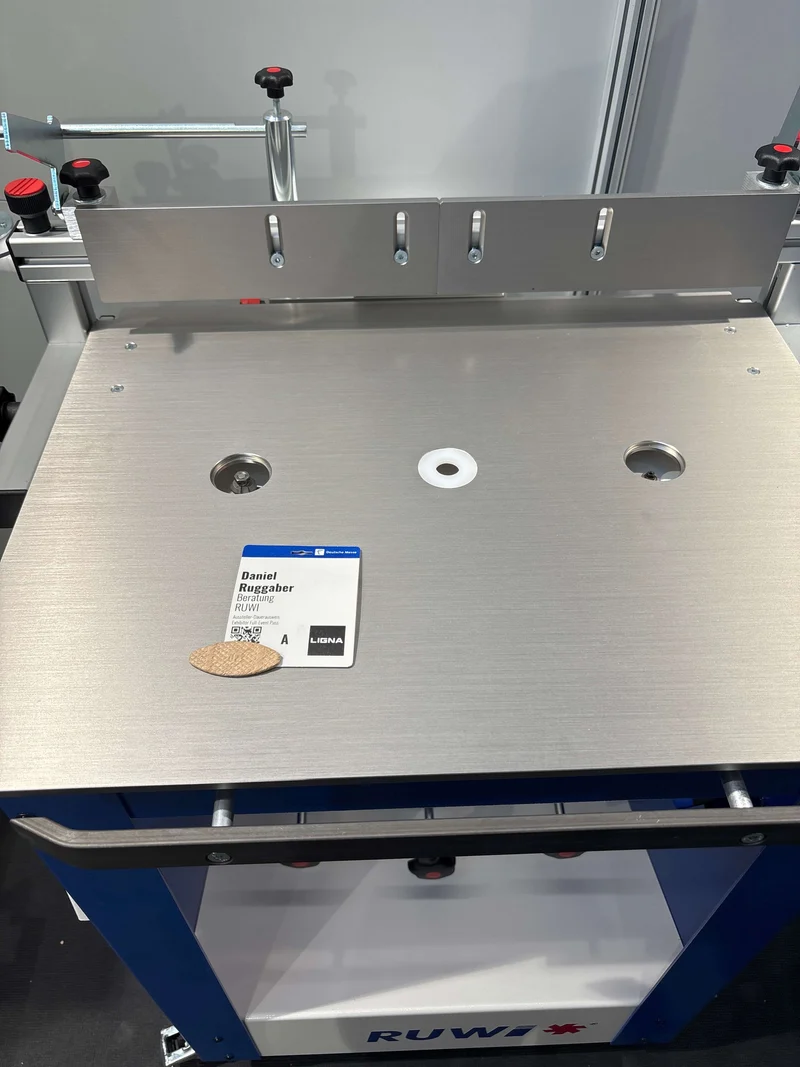RUWI Frästisch Classic – Vorführmaschine LIGNA 2025