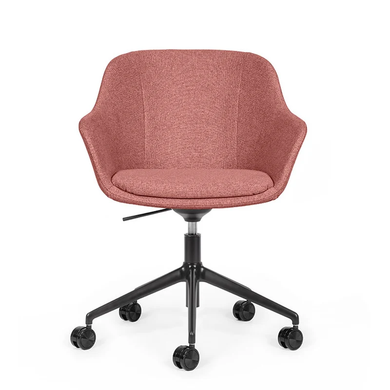 lento Smart Cosy D high | Gestell schwarz | Konferenzstuhl | Besucherstuhl | Wippfunktion & Rollen
