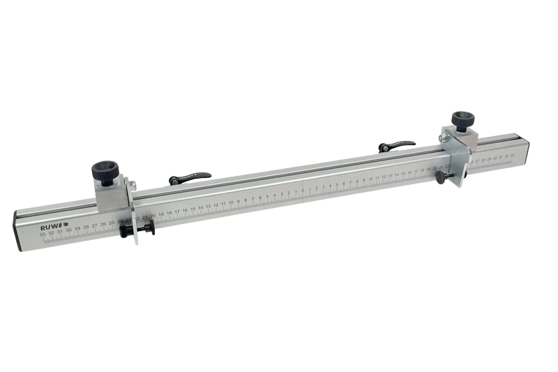 Anschlaglineal 720 mm mit Maßskala und Schnellspanner
