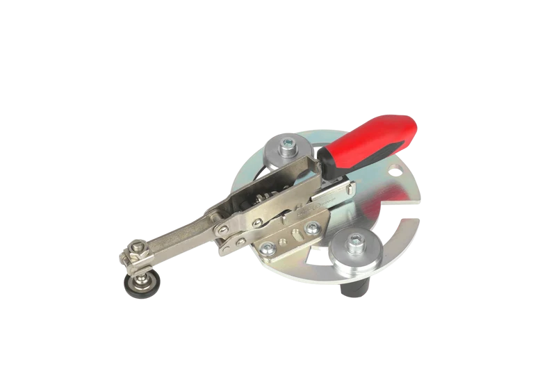 Senkrechtspanner mit Adapterplatte und Klemmbolzen ø 16 mm