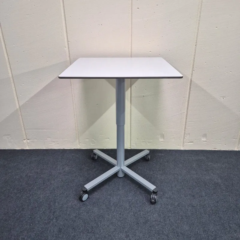 Besprechungstisch / VS / weißgrau / 80 x 80 cm
