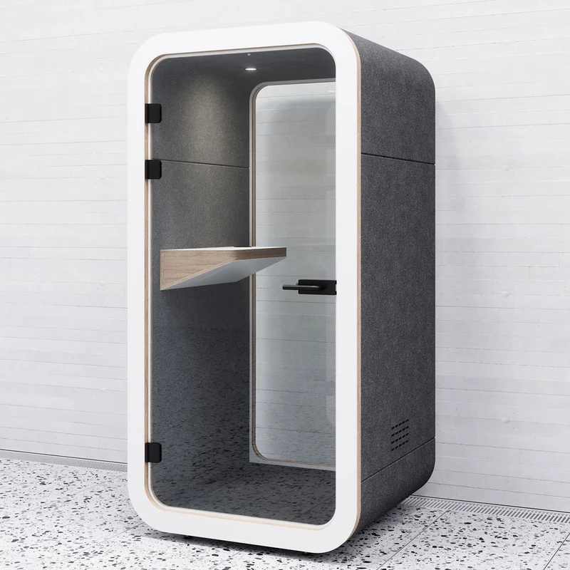 YOS A1 Cube Telefonbox | Telefonzelle | Akustikbox für Dein Büro | Silentroom