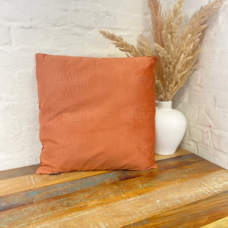 Unique Living Gigi Terra Kissen orange terrakotta 45x45