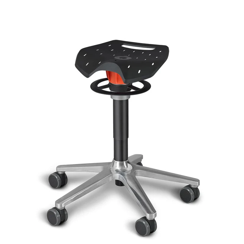 KÖHL ONGO Roll Sattel | ohne Polster | ergonomischer Sitzhocker | Arbeitshocker | Sattelhocker