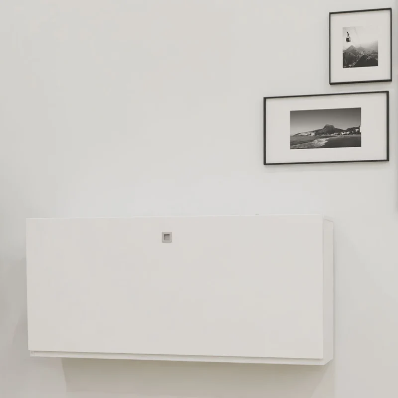 Reiss Wandschreibtisch klappbar | Platz für 2 Monitore | Schreibtisch - 115cm breit - viel Platz