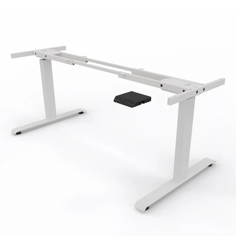 YOS T5 Höhenverstellbares Schreibtisch Gestell | Tischgestell | bis 129,5 cm | 3 Farben
