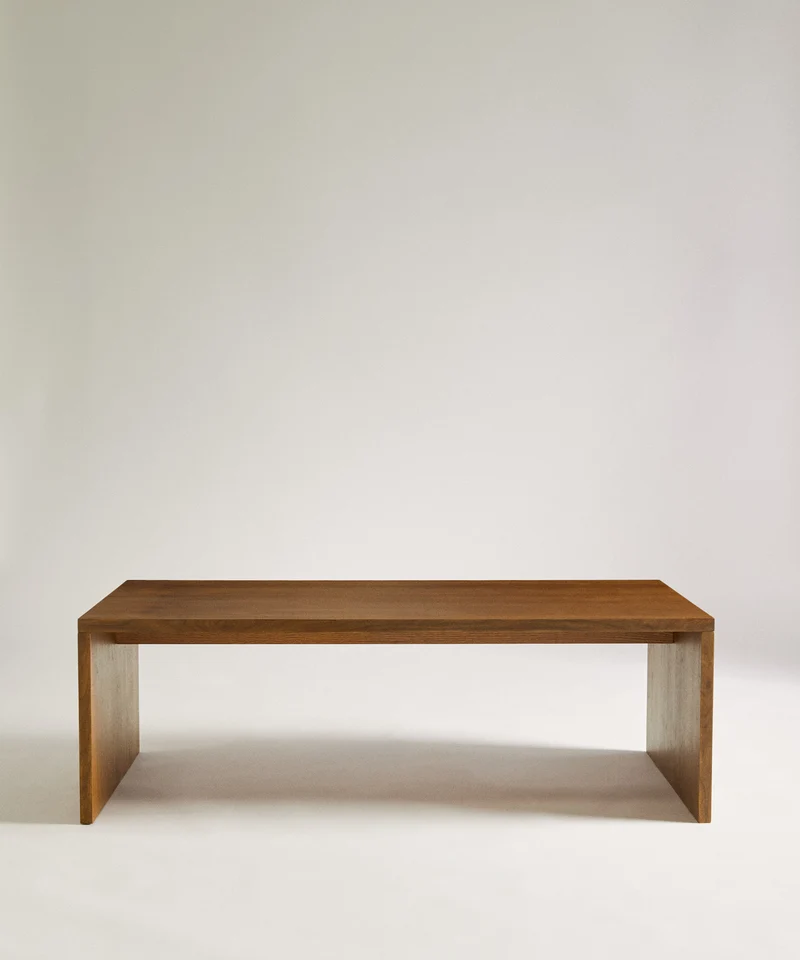 Mesa de Centro en Madera Nogal Lior