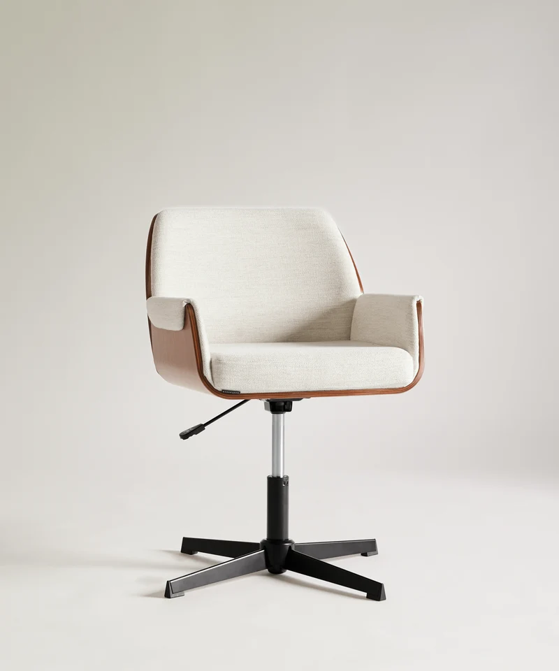 Silla de Escritorio en Madera Tapizada Frida