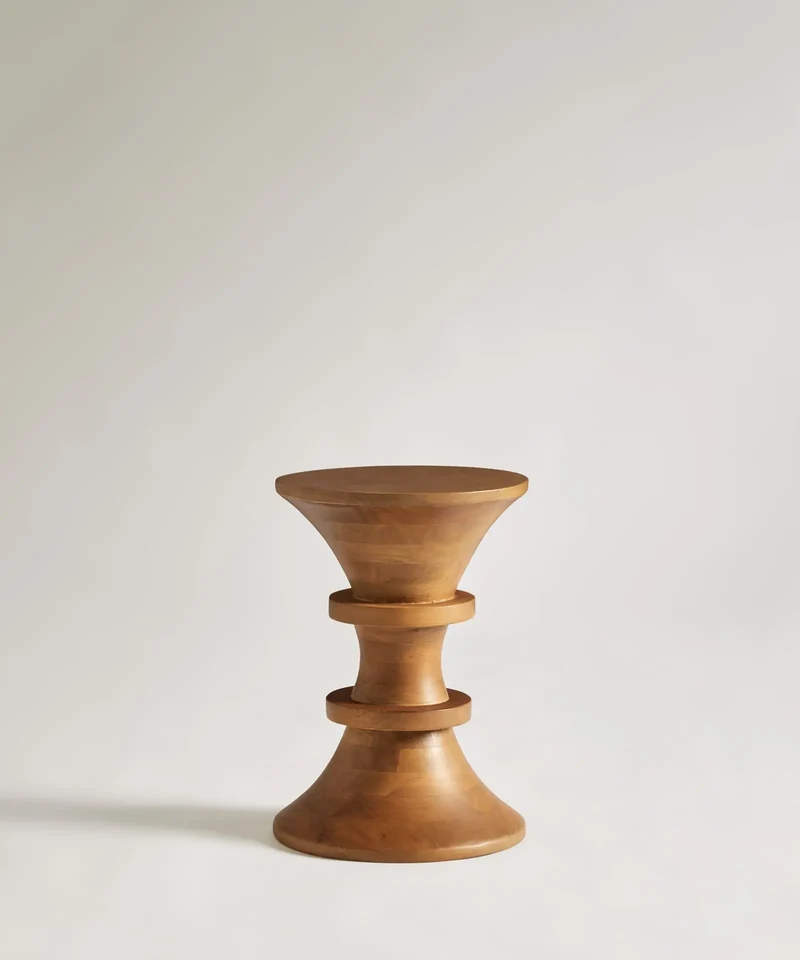 Mesita Auxiliar en Madera de Mango Koda