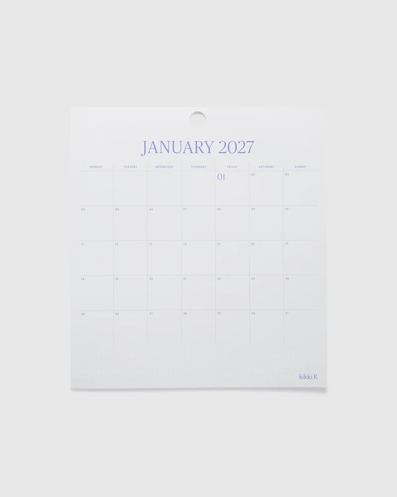 Marquee Calendar Pad 2027