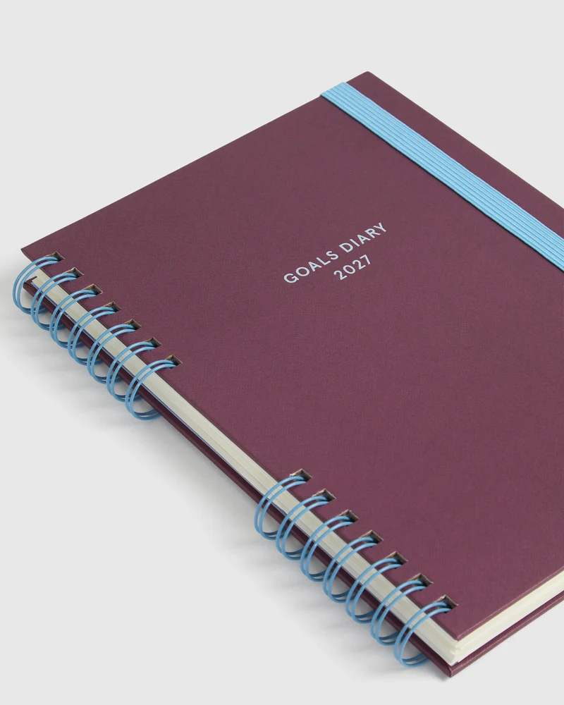Goals Weekly Diary B5 2027