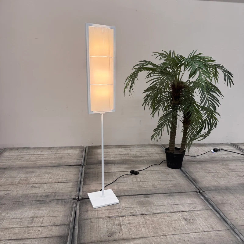 Artemide Sofocle Stehlampe Weiß Metall Designer Lampe Gebraucht