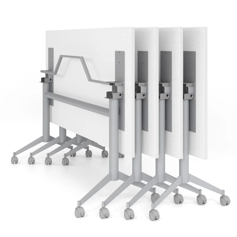 YOS Schreibtisch Pure klappbar - Klapptisch auf Rollen - 180 x 80 cm