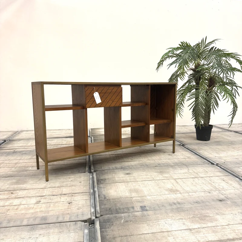Mace Eiche Massivholz Bücherregal Regal Neu