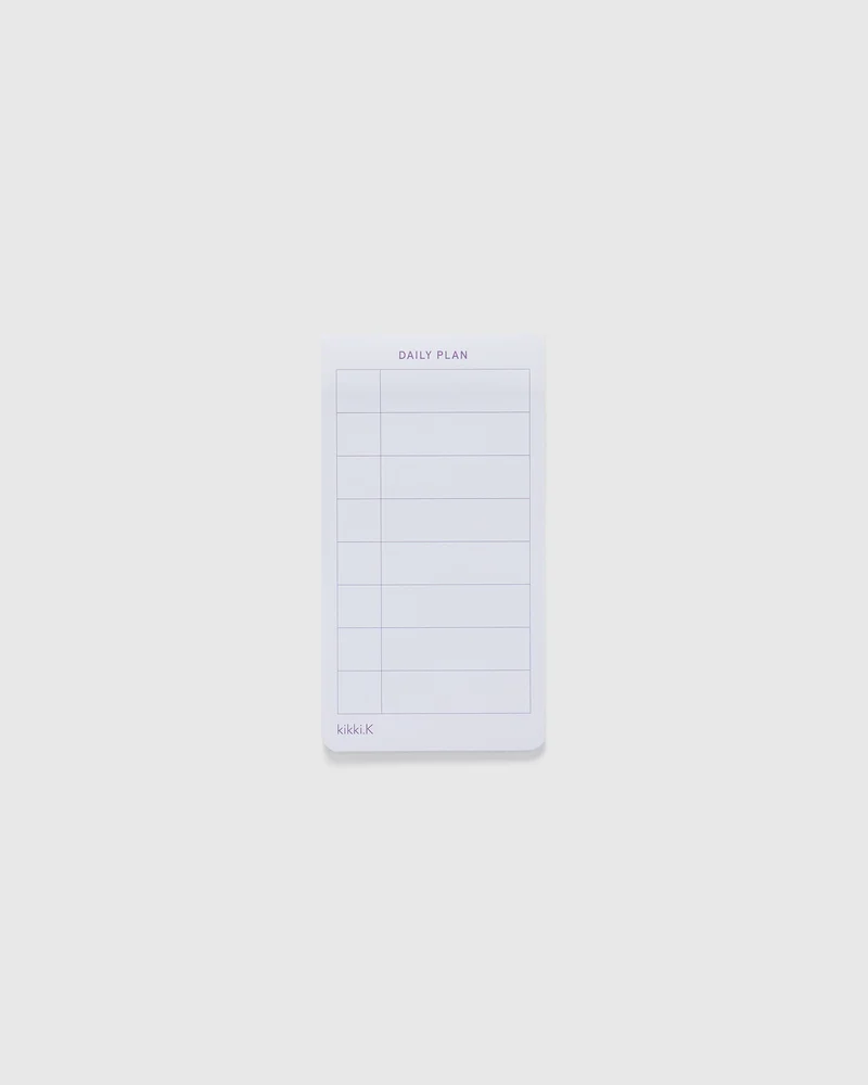 Adhesive Notes Daily Plan