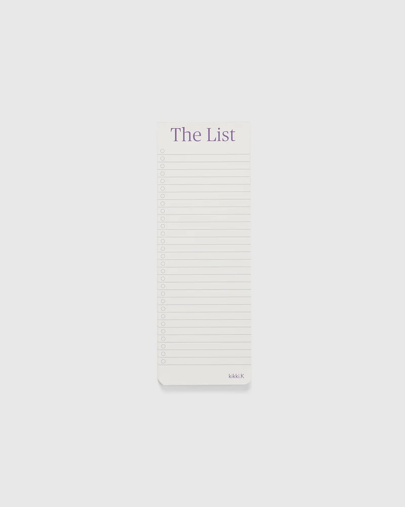 Long List Notepad