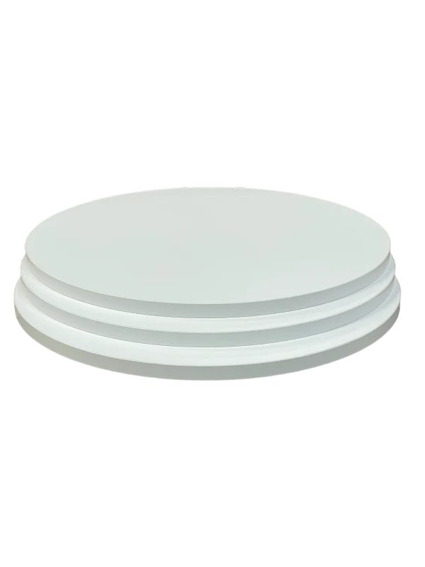 Runde Tischplatte 70 cm – 25 mm stark | Modernes Design