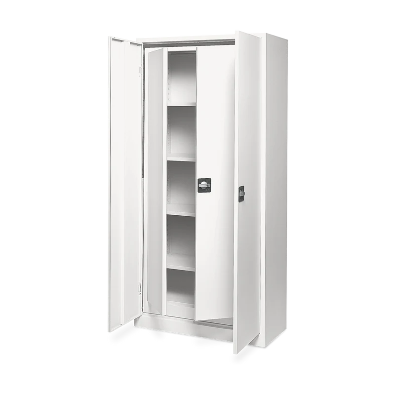 Aktenschrank SET- 2 in 1 – Reinweiß / Reinweiß