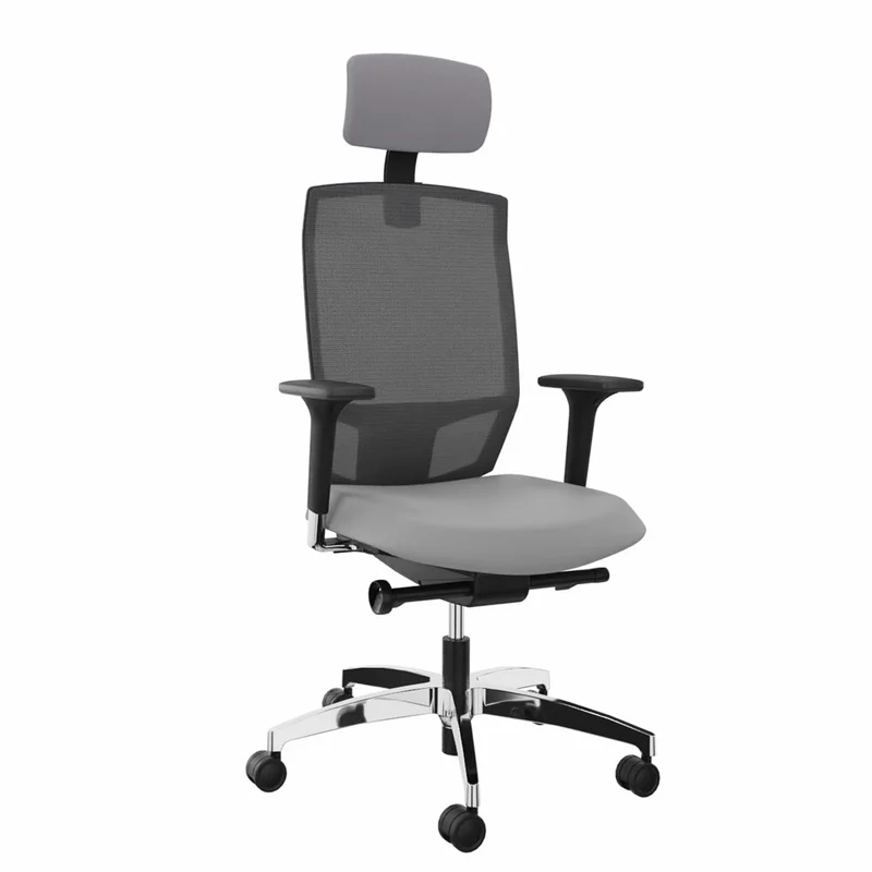 Ergonomischer Bürostuhl Dauphin @JUST EVO MESH AJ 5786 mit Kopfstütze - Konfigurierbar