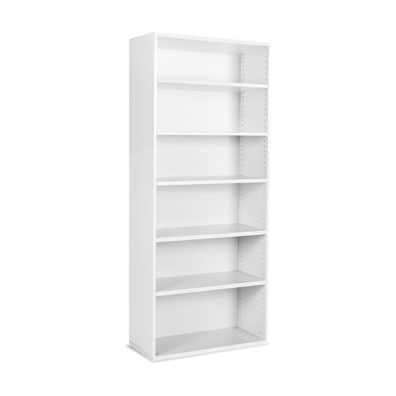 Aktenregal aus Holz – 800 x 375 x 2150 (6 OH) – Weiß