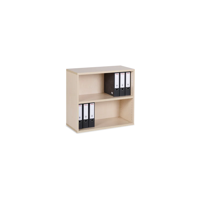 Aktenregal aus Holz – 800 x 375 x 740 (2 OH) – Ahorn