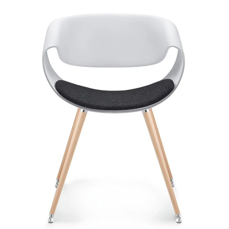 Züco Little PERILLO PE 0537 Esszimmerstuhl | Lounge-Stuhl | Vierfuß Holzbeine | Konfigurierbar