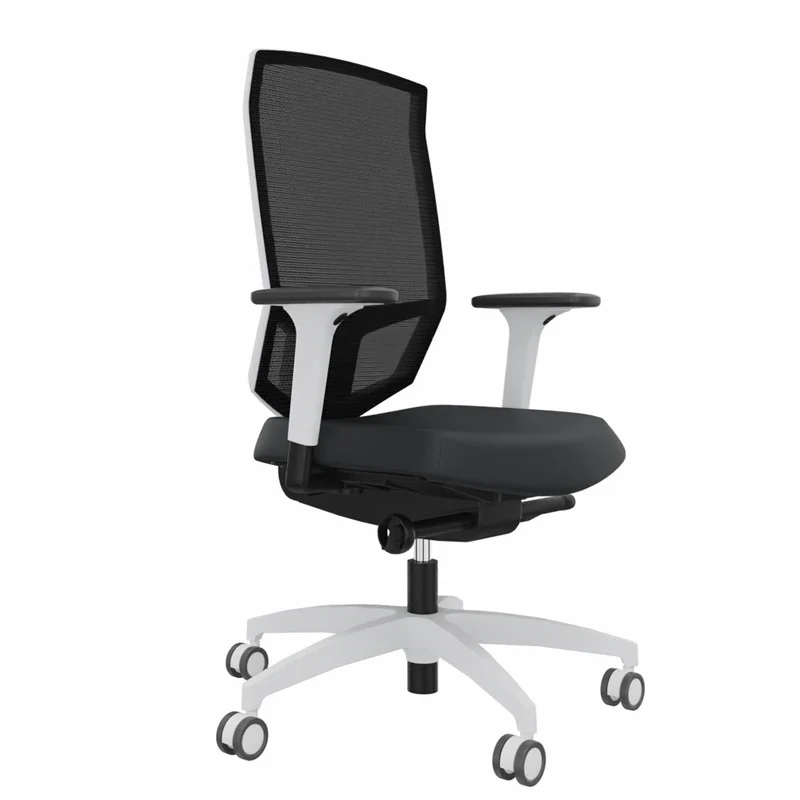 Ergonomischer Bürostuhl Dauphin @JUST EVO MESH WHITE AJ 5776_SLP
