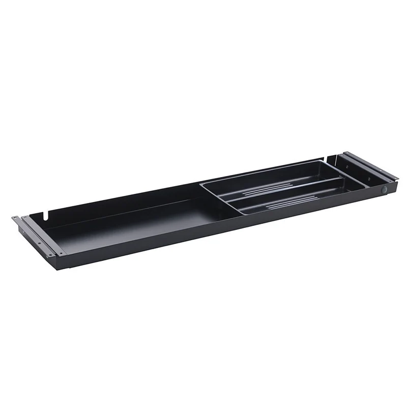 Unterbauschublade Schreibtisch Schublade Ultra Pen - Ultra flach - ohne Schloß - B 87 x T 18,6 x H 2,3/4,3 cm