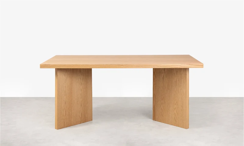 Mesa de Comedor Rectangular en Madera Gaia (180x90 cm)