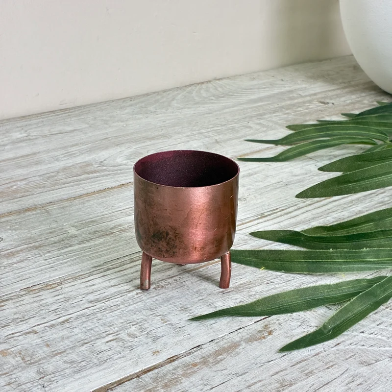 DK Dobra Teelichthalter Kupfer Metallic Metall Deko