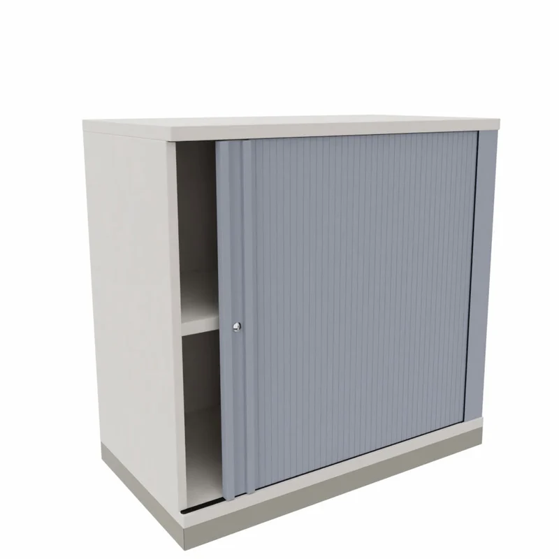 Rolladenschrank Style | Sidebord Büroschrank 2OH x 800 mm breit