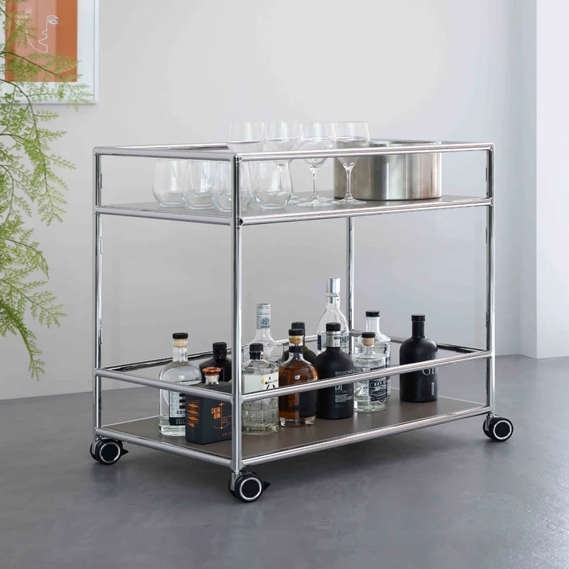 BOSSE SOLUTIONS Servierwagen Groß | Congo Chrom