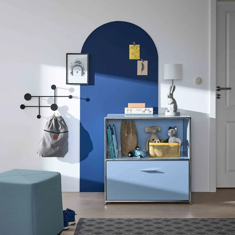 BOSSE SOLUTIONS Sideboard | Le Corbusier Lack seidenmatt | 1 Auszug