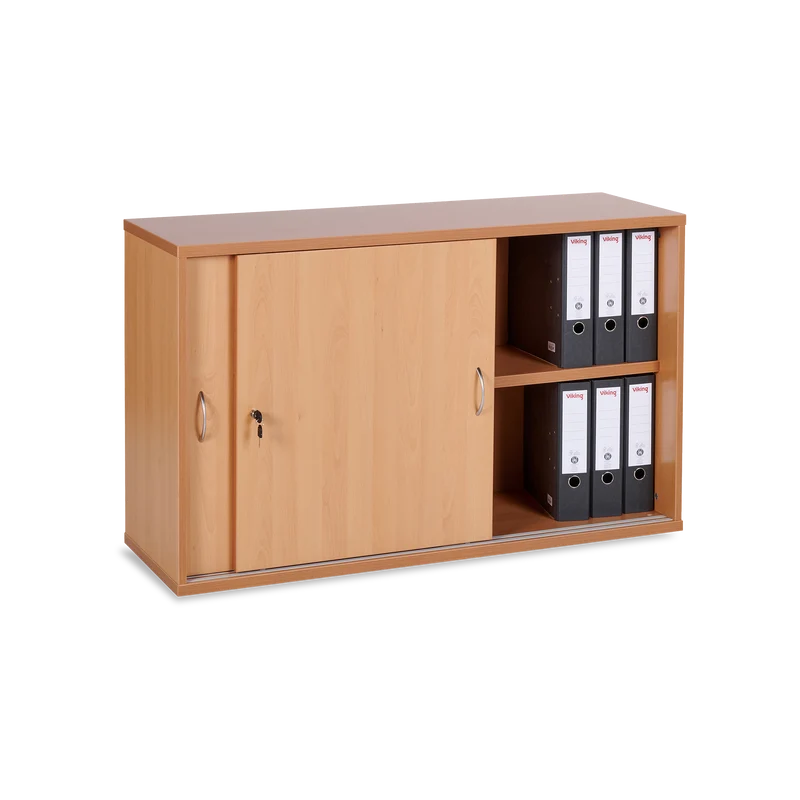 Schiebetürenschrank aus Holz – 2 OH – Buche