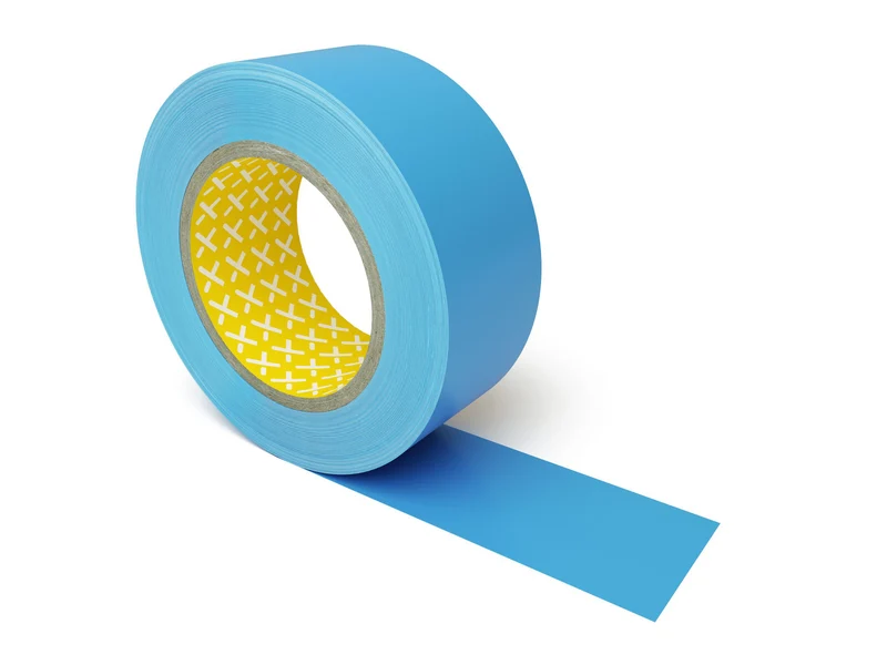 LongLife - Bodenmarkierung Bandware, selbstklebend 100mm, Hellblau