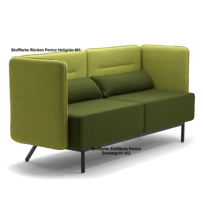 Lounge Sofa Sessel fm Calesita DIALOG - hochwertiger Wollbezug Fenice