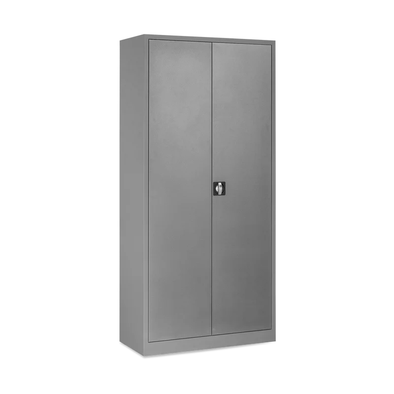 Aktenschrank aus Stahl – 920 x 420 (5 OH) – Korpus in Weißaluminium