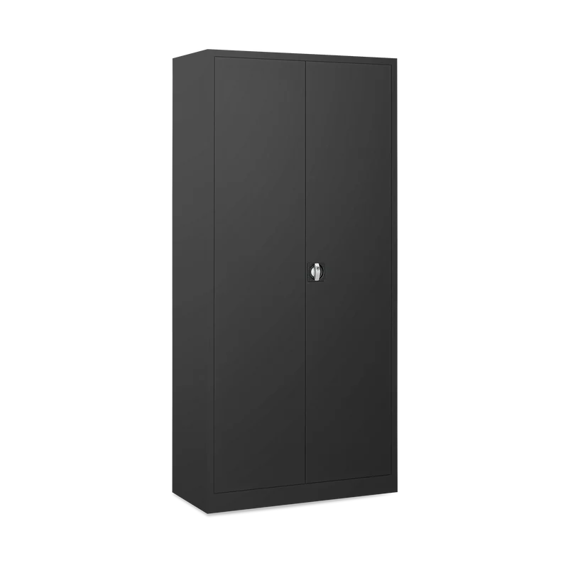 Aktenschrank aus Stahl – 920 x 420 (5 OH) – Korpus in Tiefschwarz