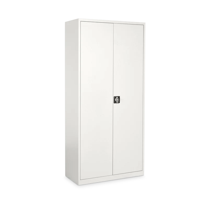 Aktenschrank aus Stahl – 800 x 380 (4,5 OH) – Korpus in Reinweiß