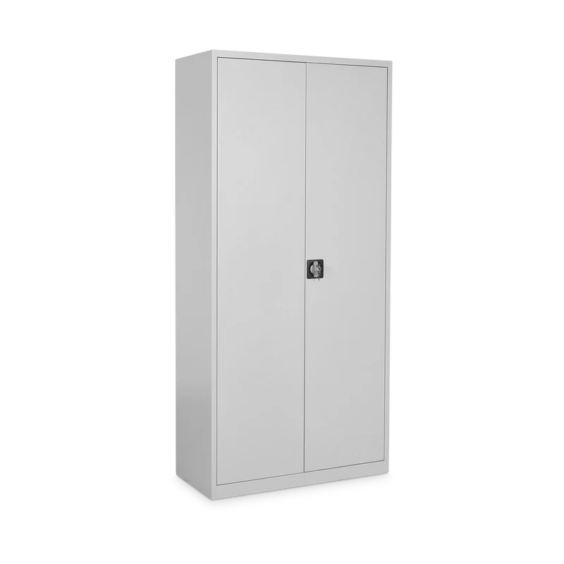 Aktenschrank aus Stahl – 800 x 380 (4,5 OH) – Korpus in Lichtgrau