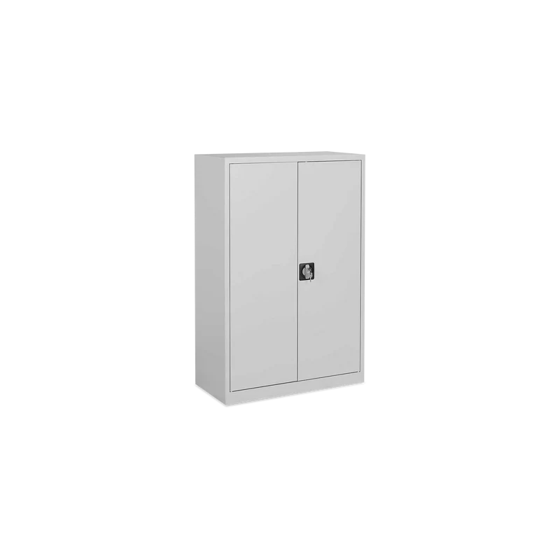 Aktenschrank aus Stahl – 800 x 380 (2,5 OH) – Korpus in Lichtgrau