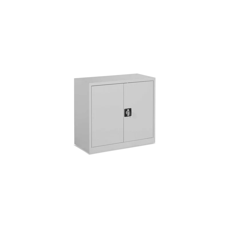Aktenschrank aus Stahl – 800 x 380 (2 OH) – Korpus in Lichtgrau