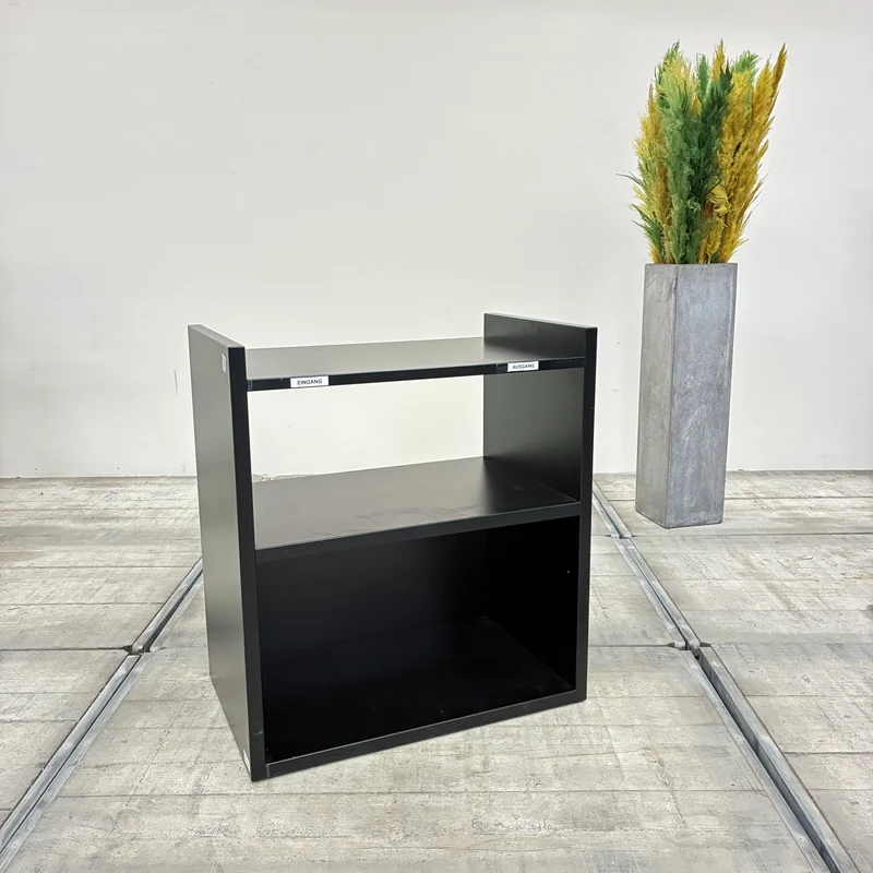 Offenes Regal Schwarz Büro Regal Klein Gebraucht