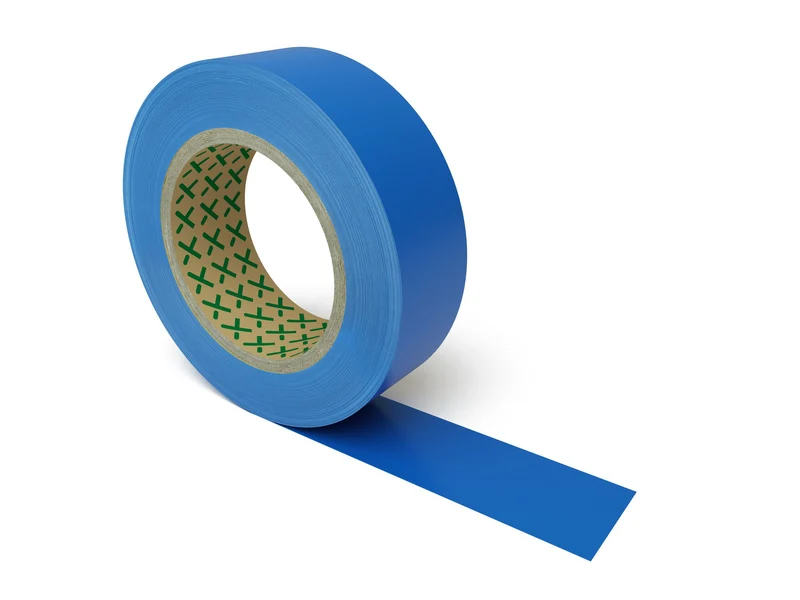 LongLife Eco - Bodenmarkierung Bandware, selbstklebend, 75mm, Dunkelblau