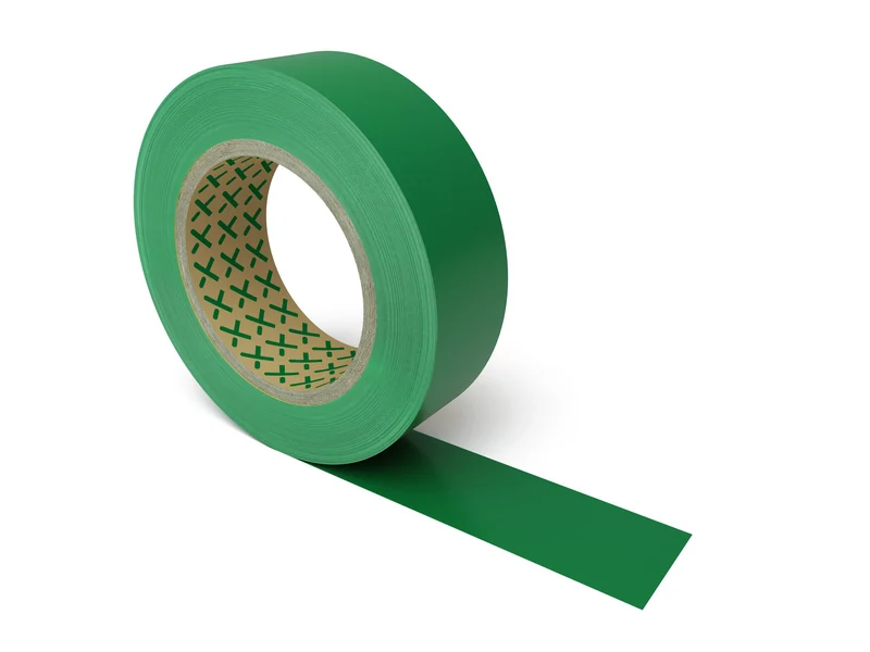 LongLife Eco - Bodenmarkierung Bandware, selbstklebend, 75mm, Grün